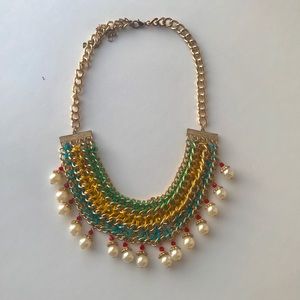BaubleBar Colorful Statement Necklace!! Like New!
